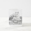 Recherche de dessin de loup tasses Noir et blanc