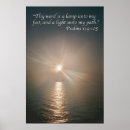 Suche nach licht in der dunkelheit poster Sonnenaufgang