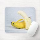 Recherche de bananes tapis souris Jaune