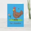 Recherche de volaille vœux cartes Mignon