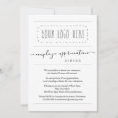 Recherche de employee appreciation invitations Moderne