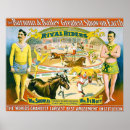 Suche nach vintager zirkus poster Historisch