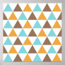Recherche de motif triangulaire posters Abstrait