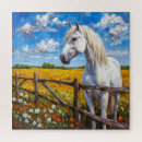 Suche nach weißes pferd puzzle Natur