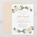 Recherche de gold baby shower fille invitations Floral