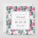 Recherche de motif cactus invitations Succulents