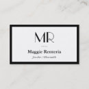 Recherche de géologue cartes visite Bijoutier