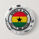 Recherche de drapeau ghana badges Patriotique