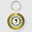 Recherche de virgule porteclés Ponctuation