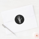 Recherche de silhouette blanche autocollants Simple