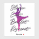 Suche nach ballett aufkleber Tänzerin