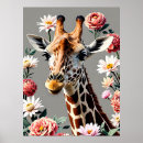 Recherche de tête de girafe posters Animal