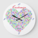 Recherche de compassion horloges Coeur