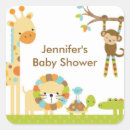 Recherche de girafes mignonnes autocollants Bébé