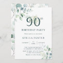Suche nach 90th birthday einladungen Elegant