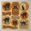 Suche nach vintage katzen poster Schwarze katze