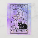 Recherche de tarot cartes postales Noir