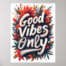 Suche nach nur gute schwingungen poster Glück