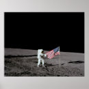 Suche nach astronaut auf dem mond poster Apollo