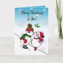 Suche nach schneefrau karten Weihnachtskarte