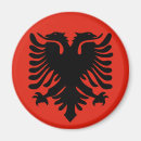 Recherche de l albanie magnets Symbole