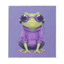 Recherche de grenouille blocsnotes Moderne