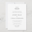 Recherche de elegant formal invitations Classique