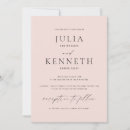 Recherche de noir et blanc rose mariage invitations Couple