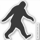 Suche nach squatch aufkleber Bigfoot