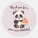 Recherche de panda heureux autocollants Animaux