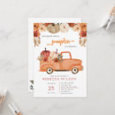 Recherche de de citrouille anniversaire invitations Floral