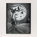 Suche nach katze und mond puzzle Halloween