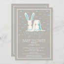 Recherche de twin baby shower garçon invitations Lapin