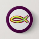 Recherche de poissons de jésus badges Inspiré