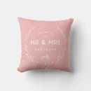 Suche nach mr mrs kissen Newly weds