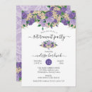 Recherche de dentelle lavande invitations Floral