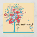 Recherche de vectoriels invitations Fleurs