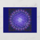 Suche nach mandala blume postkarten Blume des lebens