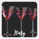 Suche nach rosa martini aufkleber Cocktail