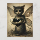 Recherche de chaton triste cartes postales Félin