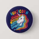 Recherche de licorne drôle badges Arc en ciel