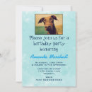 Recherche de cute dog invitations Fête d'anniversaire