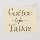Recherche de café de matin cartes postales Humour