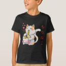 Recherche de chat kawaii tshirts Chat japonais mignon