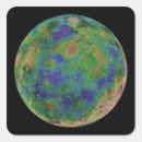 Recherche de planète rouge autocollants Vert