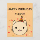 Recherche de de chat anniversaire cartes Pour enfants