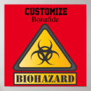 Suche nach biogefährdung poster Giftig