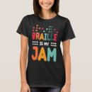 Recherche de braille gear tshirts Alphabet