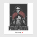 Suche nach schwermetall aufkleber Schädel