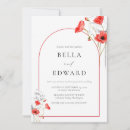 Recherche de pavot invitations Aquarelle
